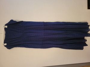 Boho Strapless Maxi Toered Dress